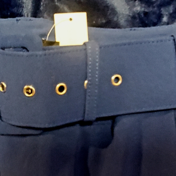 New York & company blue slacks size 16 - Picture 2 of 5